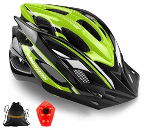 ヘルメット 自転車 サイクリング Bike Helmet Men Women, Shinmax Bicycle Helmet with Rear Light and