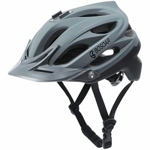 ヘルメット 自転車 サイクリング Bosoar Mountain Bike Helmet,Adult Cycling Helmet with Camera Moun