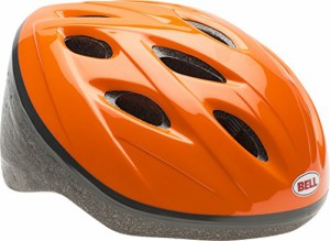 ヘルメット 自転車 サイクリング BELL Youth Edge Helmet, Solid Orange (7107117)