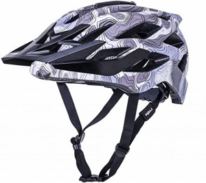 ヘルメット 自転車 サイクリング Kali Protectives Lunati Cycling Helmet, Topo Camo Matte Purple, L