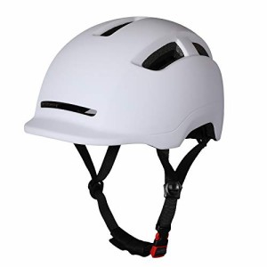 ヘルメット 自転車 サイクリング Adult Men Women Bike Helmet with Integrated Taillight for Urban C