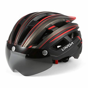 ヘルメット 自転車 サイクリング Lixada Adult Bike Helmet Mountain Bike Helmet with Detachable Mag