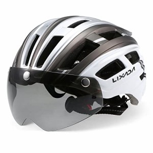 ヘルメット 自転車 サイクリング Lixada Adult Bike Helmet Mountain Bike Helmet with Detachable Mag