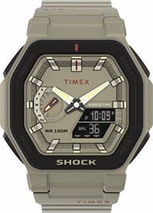 腕時計 タイメックス メンズ Timex Men's Command Encounter 54mm Watch - Tan Dial Tan Case Tan Strap