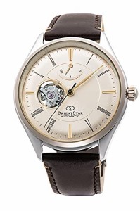 腕時計 オリエント メンズ ORIENT Star RK-AT0201G [Men's Leather Classic Semi-Skeleton] Watch Shipped