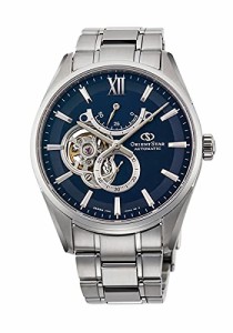 腕時計 オリエント メンズ ORIENT STAR Men Classic Automatic Blue Dial Watch RE-HJ0002L