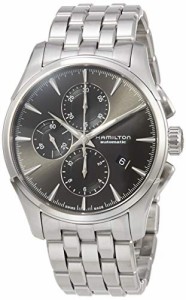 腕時計 ハミルトン メンズ Hamilton Jazzmaster Chronograph Automatic Black Dial Men's Watch H32586181