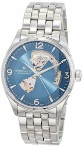 腕時計 ハミルトン メンズ Hamilton Watch Jazzmaster Open Heart Swiss Automatic Watch 42mm Case, Blue