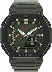 腕時計 タイメックス メンズ Timex Men's Command Encounter 54mm Watch - Black Dial Black Case Black 