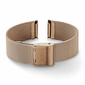 腕時計 タイメックス レディース Timex 16mm Stainless Steel Mesh Bracelet in Rose Gold-Tone with S