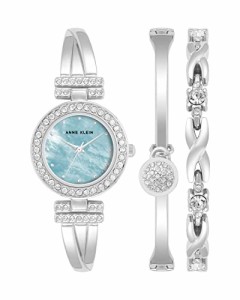 腕時計 アンクライン レディース Anne Klein Women's Premium Crystal Accented Bangle Watch and Brac