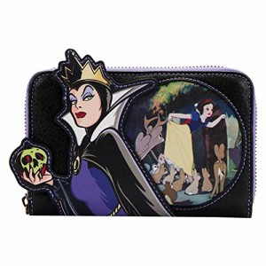 ラウンジフライ アメリカ 日本未発売 Loungefly DISNEY VILLAINS SCENE EVIL QUEEN ZIP AROUND WALLE