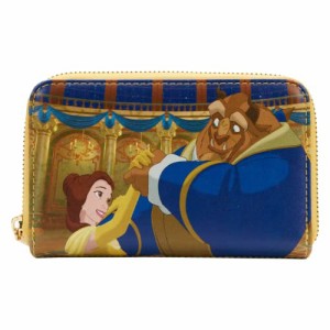 ラウンジフライ アメリカ 日本未発売 Loungefly Beauty and the Beast Belle Princess Scenes Zip Ar