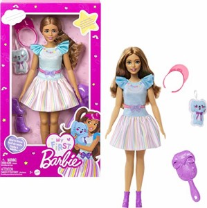 バービー バービー人形 Barbie: My First Preschool Doll, Teresa with 13.5-inch Soft Posable Body & Bro