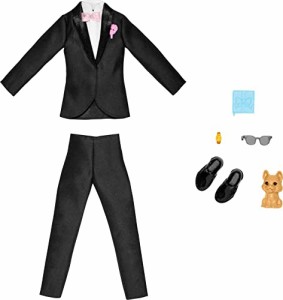 バービー バービー人形 Barbie Fashions Ken Doll Clothes and Accessories Set, Groom on Wedding Day wit