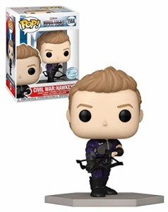 ファンコ FUNKO フィギュア Funko Pop! Marvel: Captain America: Civil War Build A Scene - Hawkeye, Amaz