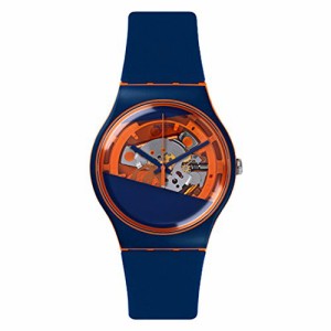 スウォッチ Swatch MYRTIL-TECH 腕時計 ケース41?o シリコンストラップ SUOO102