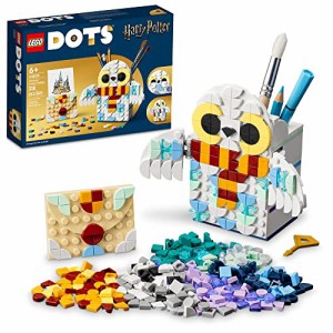 レゴ LEGO DOTS Harry Potter Hedwig Pencil Holder 41809, Craft Set for Kids Age 6+ with Hedwig The Owl Pencil