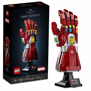 レゴ LEGO Marvel Nano Gauntlet, Iron Man Model with Infinity Stones, 76223 Avengers: Endgame Film Set, Colle
