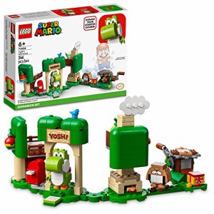 レゴ LEGO Super Mario Yoshi's Gift House Expansion Building Toy Set 71406 - Featuring Iconic Yoshi and Monty