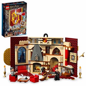 レゴ Lego Harry Potter Gryffindor House Banner Set 76409 With LEGO Building Elements, Hogwarts Castle Common