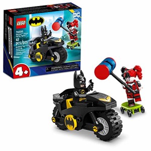 レゴ LEGO DC Batman Versus Harley Quinn 76220, Superhero Action Figure Set with Skateboard and Motorcycle To
