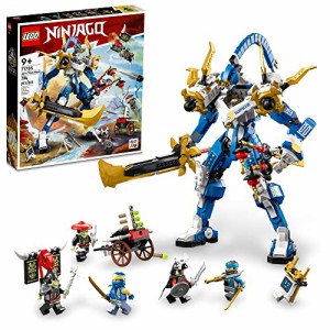 レゴ LEGO NINJAGO Jay’s Titan Mech 71785, Large Action Figure Set, Battle Toy for Kids, Boys and Girls wit
