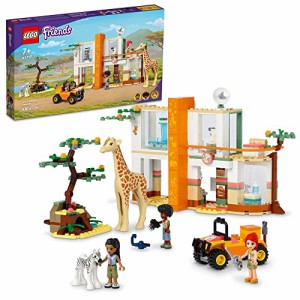 レゴ LEGO Friends Mia's Wildlife Rescue Toy 41717 with Zebra and Giraffe Safari Animal Figures Plus 3 Mini D