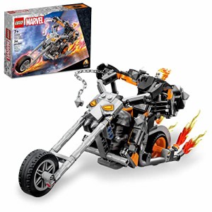 レゴ LEGO Marvel Ghost Rider Mech & Bike 76245, Buildable Motorbike Toy with Movable Action Figure, Super He