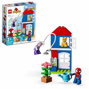 レゴ LEGO DUPLO Marvel Spider-Man’s House 10995, Spiderman Toy for Toddlers, Boys, and Girls, Spidey and H