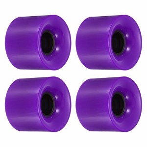 ウィール タイヤ スケボー PATIKIL 60mm Longboard Wheels, 4 Pack Skateboard Wheel Street Wheels for S