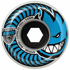 ウィール タイヤ スケボー Spitfire Skateboard Wheels 54mm 80HD Conical Full 80A Soft Cruiser