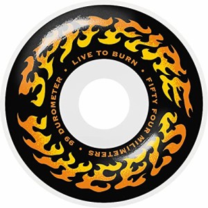 ウィール タイヤ スケボー Spitfire Torched Script Classic Skateboard Wheels, 54mm 99a Duro