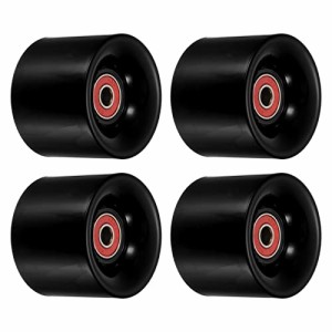 ウィール タイヤ スケボー PATIKIL 60mm Longboard Wheels with Bearings ABEC-9, 4 Pack Street Wheels f