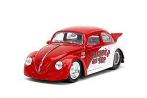 ジャダトイズ ミニカー ダイキャスト Punch Buggy Slug Bug 1:24 1959 Volkswagen Drag Beetle Die-C