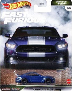 ホットウィール マテル ミニカー DieCast Hot Wheels Premium Fast & Furious Custom Mustang - Furiou