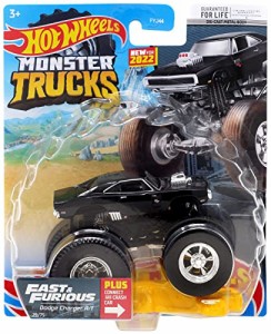 ホットウィール マテル ミニカー DieCast Hot Wheels Monster Trucks Fast & Furious Dodge Charger R/