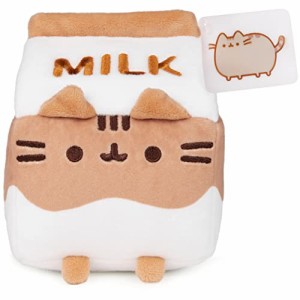 ガンド GUND ぬいぐるみ GUND Pusheen Chocolate Milk Plush Cat Stuffed Animal for Ages 8 and Up, Brown/W