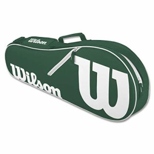 テニス バッグ ラケットバッグ WILSON Advantage II Tennis Bag - Green/White