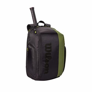 テニス バッグ ラケットバッグ WILSON Blade V8 Super Tour Tennis Backpack - Green/Black, Holds up t