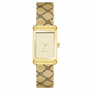 腕時計 ナインウェスト レディース Nine West Women's Mesh Bracelet Watch, Gold (NW/2832CHGB)