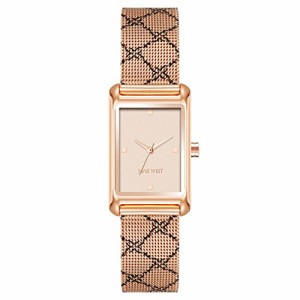 腕時計 ナインウェスト レディース Nine West Women's Mesh Bracelet Watch, Rose Gold (NW/2832RGRG)