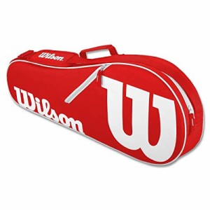 テニス バッグ ラケットバッグ WILSON Advantage II Tennis Bag - Red/White