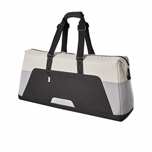 テニス バッグ ラケットバッグ WILSON Lifestyle Tennis Racket Bag - Grey/Blue, Holds up to 4 Racket