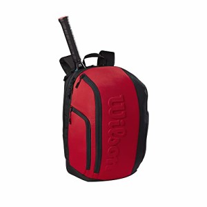 テニス バッグ ラケットバッグ WILSON Clash V2 Super Tour Tennis Backpack - Red/Black, Holds up to 