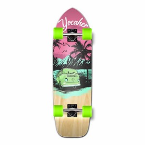 ロングスケートボード スケボー 海外モデル Yocaher Old School Longboard Skateboard 33" x 10" 