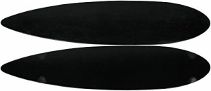 ロングスケートボード スケボー 海外モデル Moose Longboard 9" x 43" Pintail Deck Black