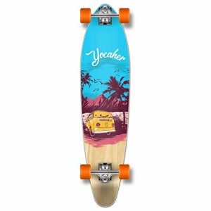 ロングスケートボード スケボー 海外モデル Yocaher Longboard Skateboard Complete Kicktail Cru