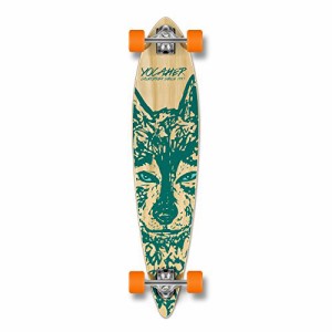 ロングスケートボード スケボー 海外モデル Yocaher Spirit Wolf Longboard Complete Skateboard 