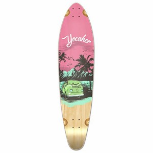 ロングスケートボード スケボー 海外モデル Yocaher Longboard Skateboard Kicktail Cruiser 40" 